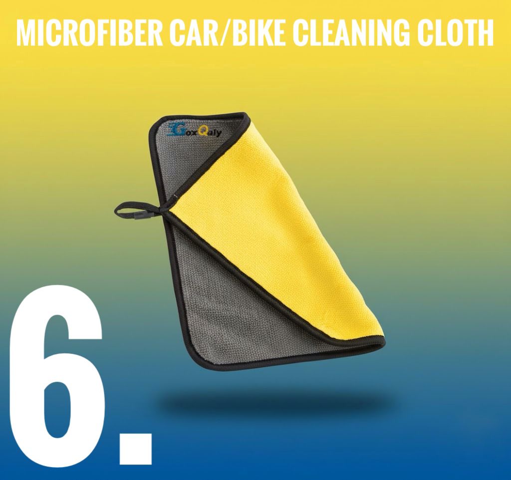 6-in-1 Car Cleaning Bundle – Long Handle Brush, Cleaning Brush mini, AC Vent Cleaner, Microfiber Duster Cloth, Glass Wash Tablets & Mini Dustbin Kit