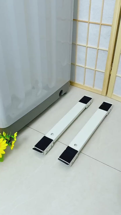 Multi-Functional Adjustable Trolley Fixed Mount Racks Holder (Pair of 1)